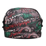 Aqsa ASB47 Designer School Bag (Black Print)